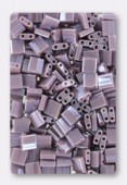 Miyuki Tila Beads TL-0437 opaque mauve luster x10g