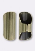 Bague réglable support à coller 41 mm bronze x1