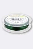Fil de cuivre Artistic Wire 0.41 green x27,43m