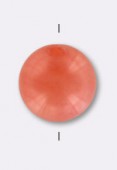 Corail rose teint ronde 4 mm x 6