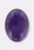 Améthyste cabochon 8x6 mm x1