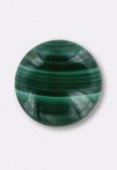 Malachite cabochon 6 mm x1