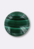 Malachite cabochon 10 mm x1