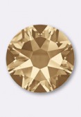 Strass 2088 SS34 7 mm crystal golden shadow F x12