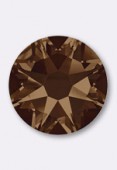 Strass 2088 SS34 7 mm smoked topaz F x12