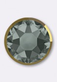 Strass 2088/I SS20 5 mm black diamond dorado F x24