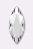 Strass HOTFIX Marquise 2201 14x6 mm crystal M HF x1