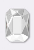Strass HOTFIX Emerald cut 2602 14x10 mm crystal M HF x1
