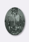 Cabochon 4120 25x18 mm black diamond x1