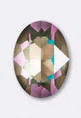 Cabochon 4120 14x10 mm crystal army green DeLite x1