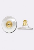 Gold filled 14 k poussette pour clou d'oreille 11,5 mm x1