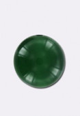 Agate verte ronde 10 mm x6