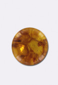 Ambre cabochon 12 mm x1