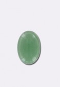 Aventurine cabochon 10x8 mm x1