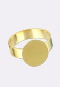 Bague réglable support à coller 16 mm or x1