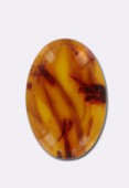 Ambre de la Baltique cabochon 18x13 mm x1