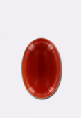 Cornaline cabochon 14x10 mm x1