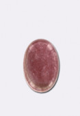 Rhodocrosite cabochon 14x10 mm x1