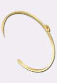 Bracelet réglable support à coller 8x6 mm or x1