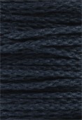 Coton ciré 5 brins Haute Fantaisie 4 mm marine x1m