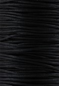 Coton ciré Haute Fantaisie 1.20 mm noir x1m