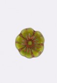 Fleur Pop 8 mm green brown x2