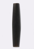 Hairpipe en corne noire 37 mm x1