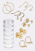 Kit Assortiment Boucles d'oreilles - or
