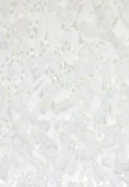 Miyuki QuarterTila Beads QTL-0402F white opaque matted x10g