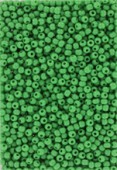 Rocaille 2 mm green opaque x20g