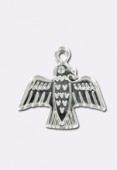 Estampe pendentif aigle 14x16 mm argent x1