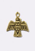 Estampe pendentif aigle 14x16 mm or x1