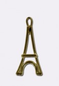 Pendentif tour Eiffel 37x17mm bronze x1