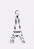 Pendentif tour Eiffel 37x17mm argent x1