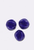 Ronde 6 mm melon dark blue x4