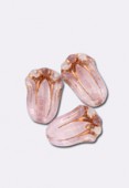 Fleur Art Nouveau 12x8 mm pink x1