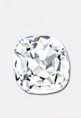 Cabochon Preciosa MC Cushion Square Maxima 10x10 mm crystal F x1