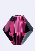 Toupie en cristal Preciosa 4 mm burgundy x30