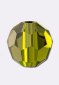 Ronde en cristal Preciosa 4 mm olivine x30