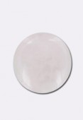 Quartz rose cabochon 12 mm x1