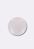 Quartz rose cabochon 6 mm x1