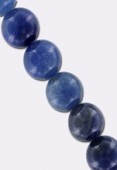 Aventurine bleue ronde 8 mm x6