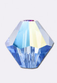 Toupie en cristal Preciosa 4 mm sapphire glitter x30