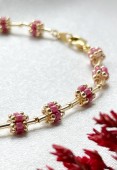 Bracelet Rose Pansy