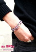 Bracelets en fil de soie