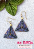 Boucles d'oreilles Delta