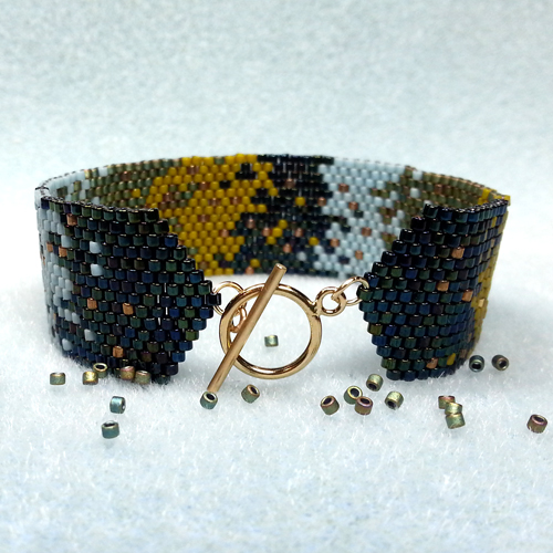 11 je débute pose de fermoir sur bracelet peyote 11 je débute pose de fermoir sur bracelet peyote