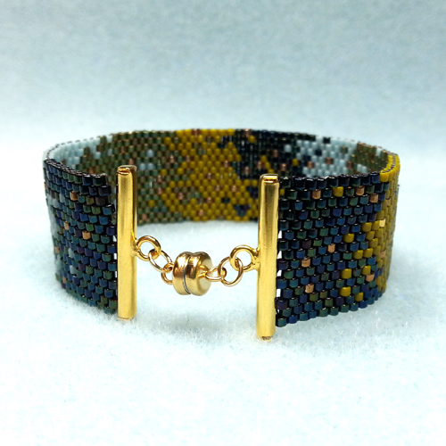 5 je débute pose de fermoir sur bracelet peyote 5 je débute pose de fermoir sur bracelet peyote
