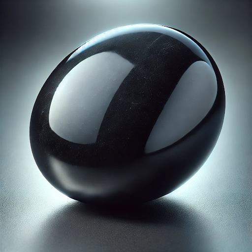  Image d’une obsidienne noire