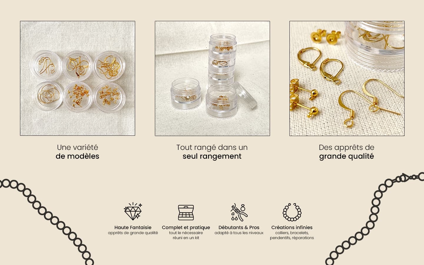 Kit Assortiment Boucles d'oreilles